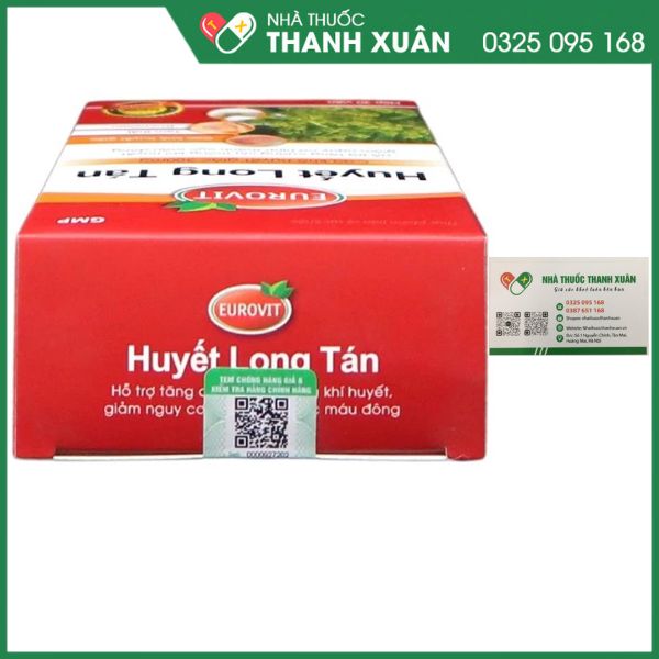 Huyết Long Tán - Hỗ trợ tăng cường lưu thông khí huyết